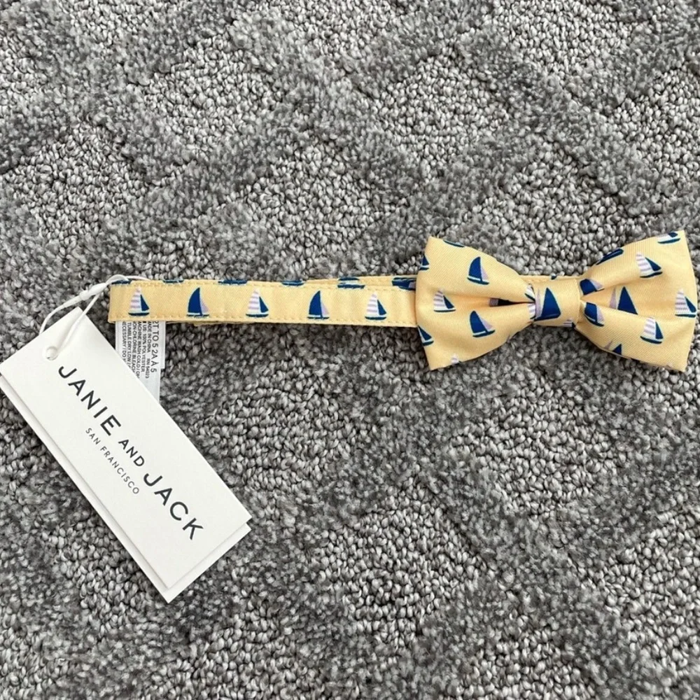 NWT Janie and Jack Sailboat Bow Tie